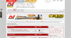 Desktop Screenshot of minelabowners.com